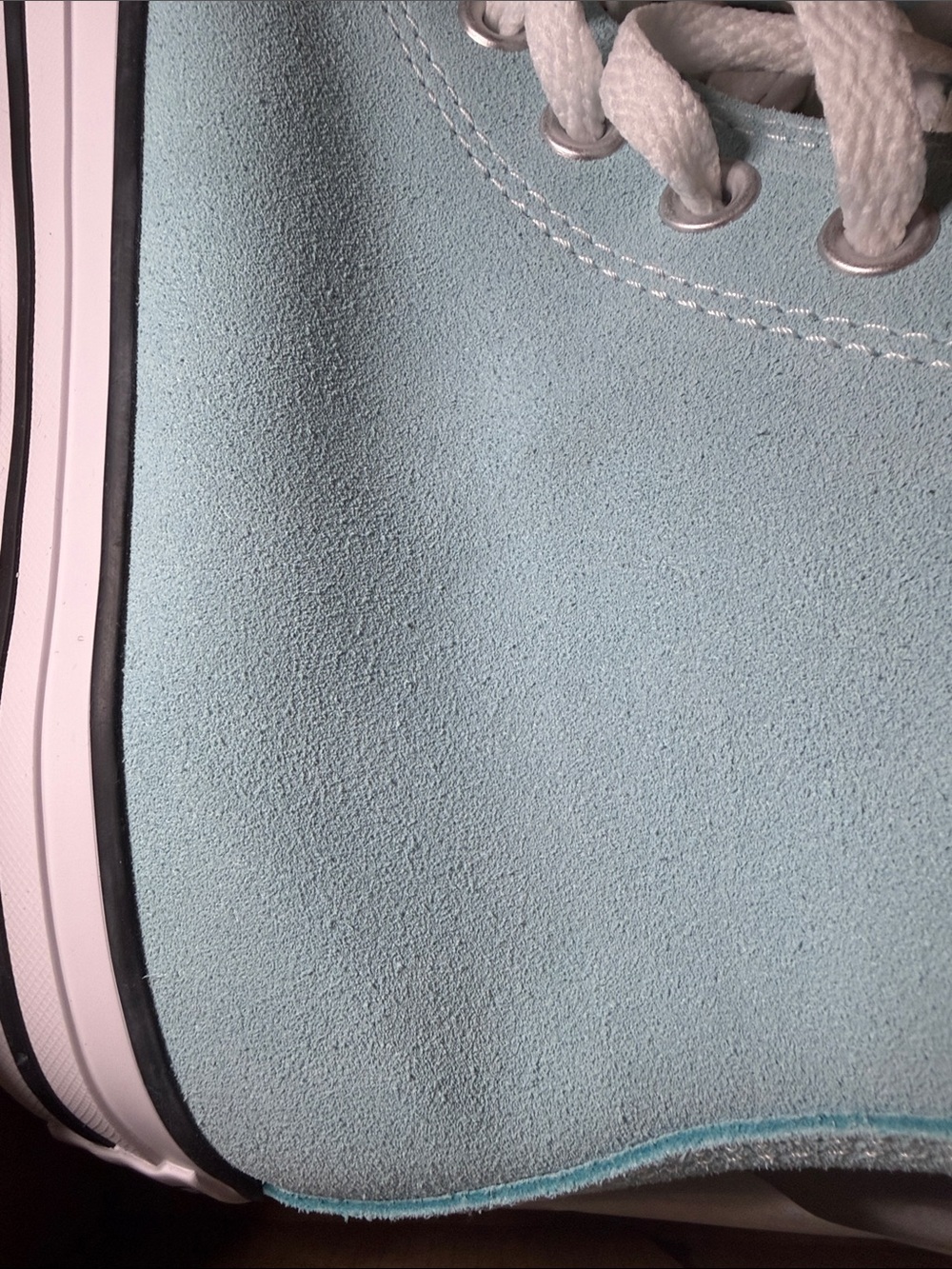 Converse High Top Sneakers - Blue Glow - Suede - Picture 4 of 4